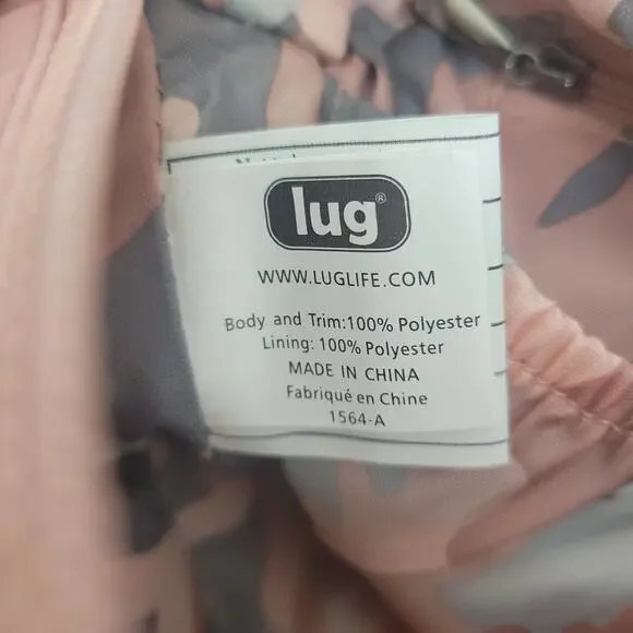 Lug Quilted Flare Pink and Camo Crossbody bag - Picture 6 of 11